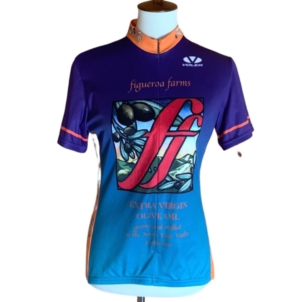 Figueroa Farms Santa Ynez Valley California cycling jersey Women’s Large